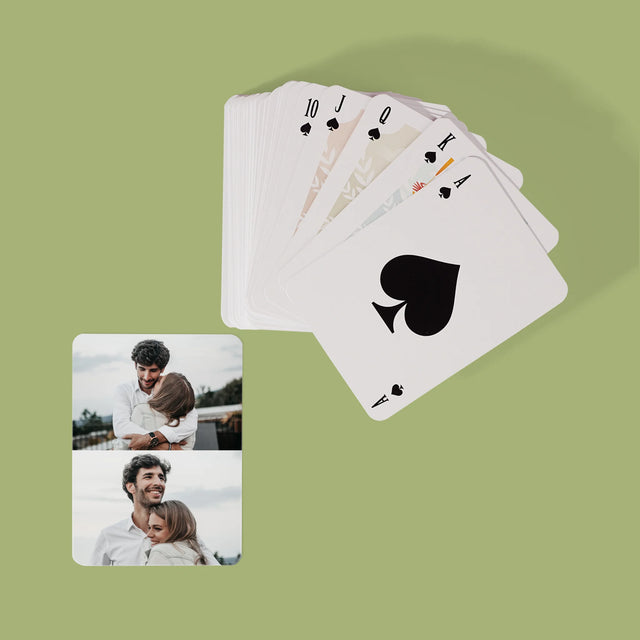 Fotokoláž: 2 Fotografie - Hracie Karty