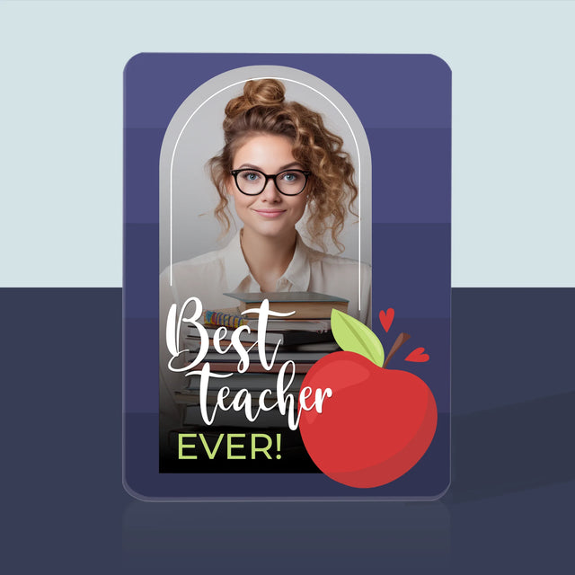 Fotografia A Podpis: Best Teacher Ever - Hracie Karty