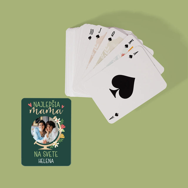 Fotografia A Podpis: Najlepšia Mama Svet - Hracie Karty