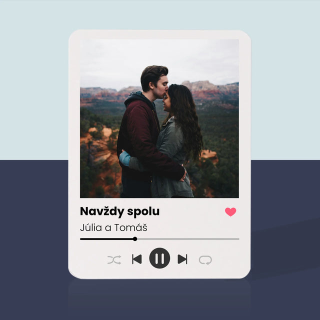 Fotografia A Podpis: Spotify S Tvojou Fotografiou - Hracie Karty