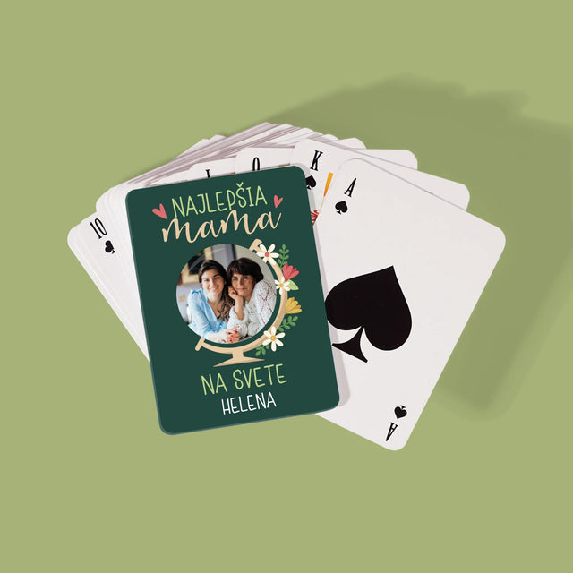 Fotografia A Podpis: Najlepšia Mama Svet - Hracie Karty
