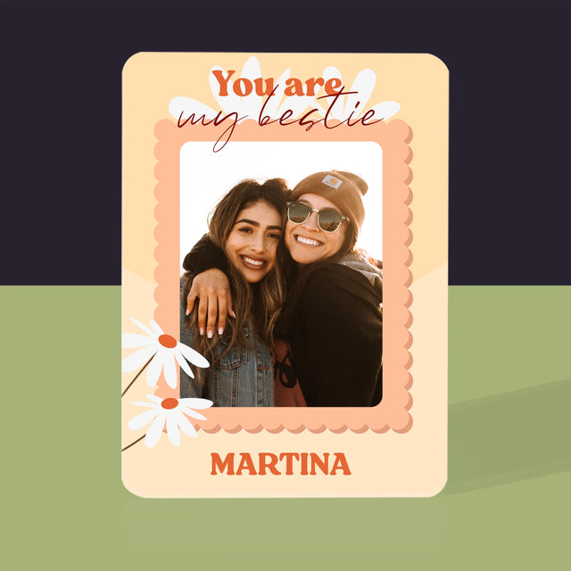 Fotokoláž: Fotografia Besties - Hracie Karty