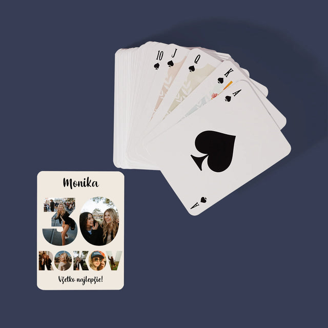 Slovo Z Fotografií: 30 Rokov Z Tvojich Fotografií - Hracie Karty