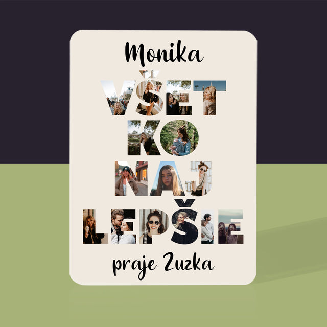 Slovo Z Fotografií: Všetko Najlepšie Z Tvojich Fotografií - Hracie Karty