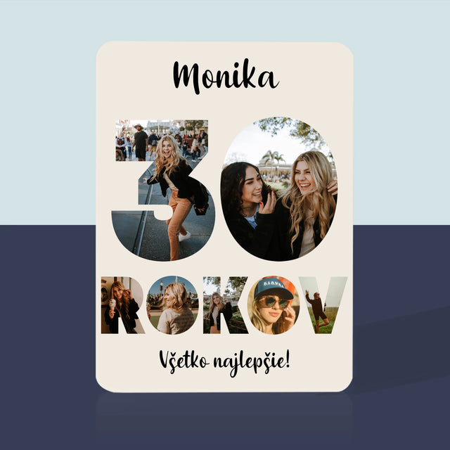 Slovo Z Fotografií: 30 Rokov Z Tvojich Fotografií - Hracie Karty