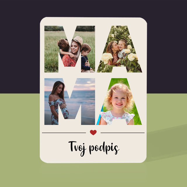 Slovo Z Fotografií: Mama Z Tvojich Fotografií - Hracie Karty