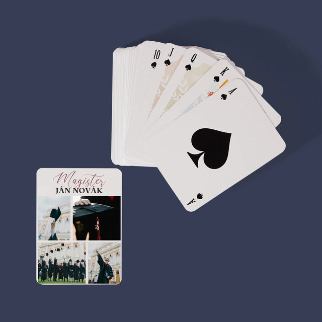 Fotokoláž: Magister - Hracie Karty