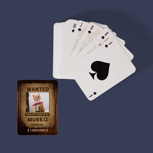 Fotografia A Podpis: Hľadá Sa Zviera - Hracie Karty