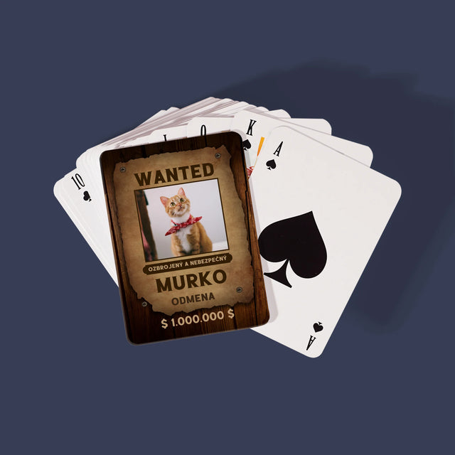 Fotografia A Podpis: Hľadá Sa Zviera - Hracie Karty