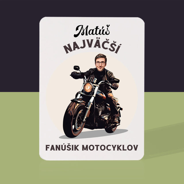 Tvoja Postava: Fanúšik Motocyklov - Hracie Karty