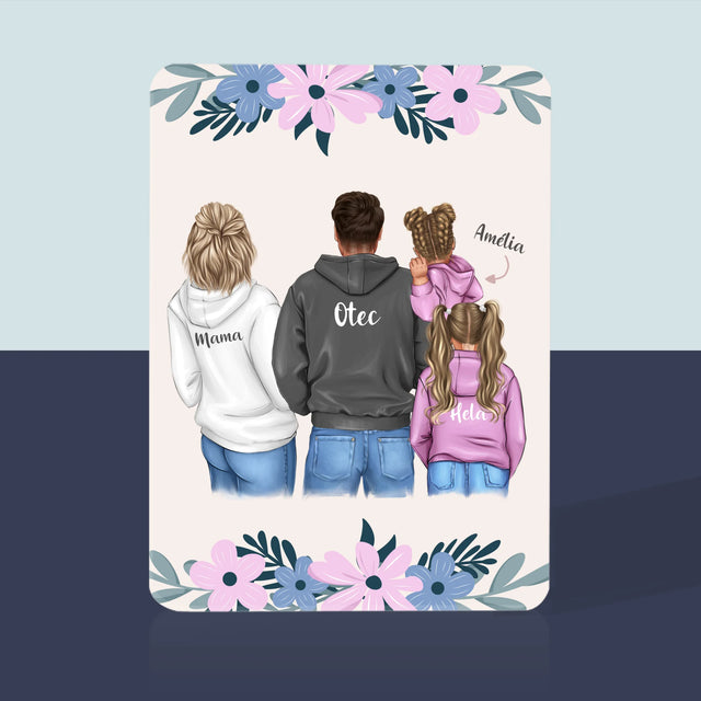 Tvorenie Postavy: Rodina S Deťmi - Hracie Karty