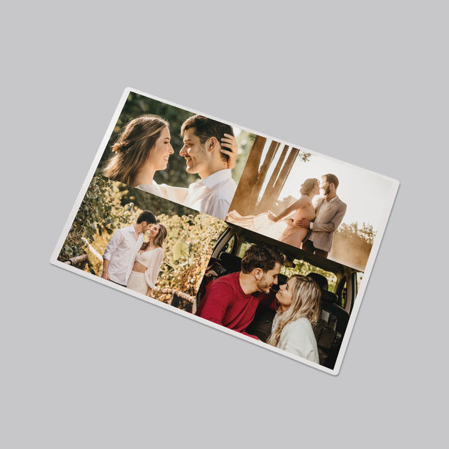 Fotokoláž: 4 Fotografie - Podložka Na Stôl