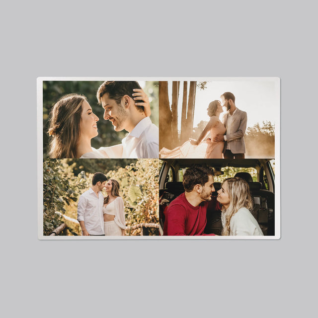 Fotokoláž: 4 Fotografie - Podložka Na Stôl