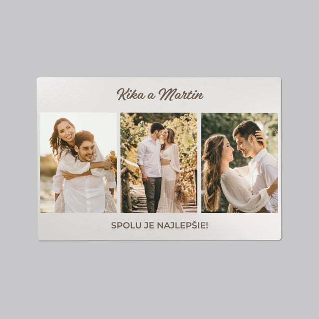 Fotokoláž: Spolu Je Najlepšie Koláž Z Fotiek - Podložka Na Stôl