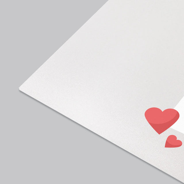 Fotografia A Podpis: Milujem Ťa Fotografia - Podložka Na Stôl