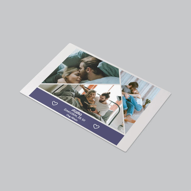 Fotokoláž: Ďakujem, Že Si - Podložka Na Stôl