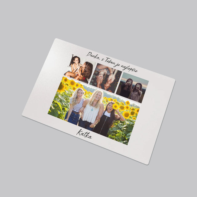 Fotokoláž: Najlepšia Kamarátka - Podložka Na Stôl