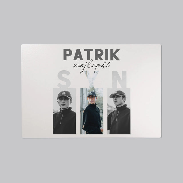 Fotokoláž: Najlepší Syn - Podložka Na Stôl