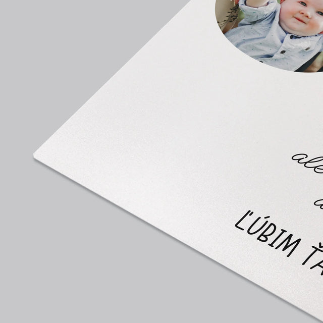 Slovo Z Fotografií: Môj Výnimočný Ocko - Podložka Na Stôl