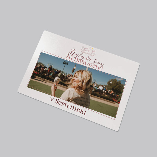 Fotografia A Podpis: Najlepšie Ženy - Podložka Na Stôl