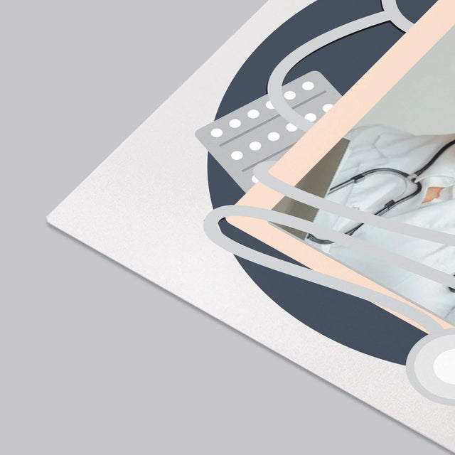 Fotografia A Podpis: Lekár S Veľkým Srdcom - Podložka Na Stôl