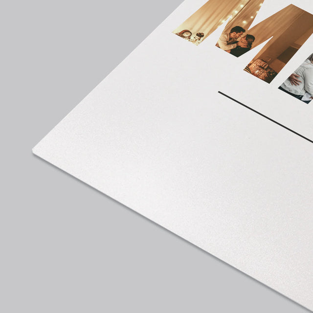 Slovo Z Fotografií: Milujem Z Tvojich Fotografií - Podložka Na Stôl