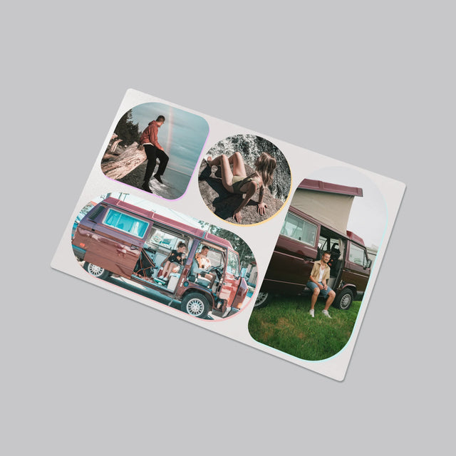 Fotokoláž: Tvary - Podložka Na Stôl