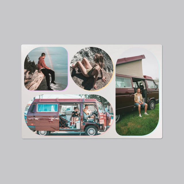 Fotokoláž: Tvary - Podložka Na Stôl