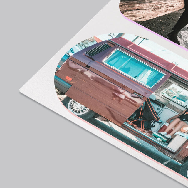 Fotokoláž: Tvary - Podložka Na Stôl