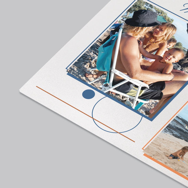 Fotokoláž: Best Dad Ever - Podložka Na Stôl