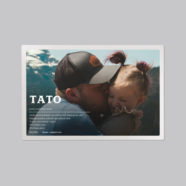 Fotografia A Podpis: Definícia Tato - Podložka Na Stôl