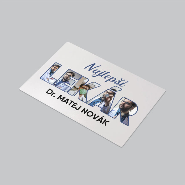 Slovo Z Fotografií: Najlepší Lekár - Podložka Na Stôl