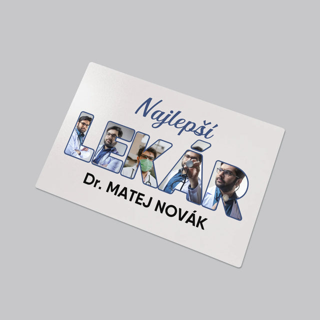 Slovo Z Fotografií: Najlepší Lekár - Podložka Na Stôl