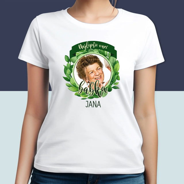 Fotografia A Podpis: Najlepšie Varí - Dámske Tričko