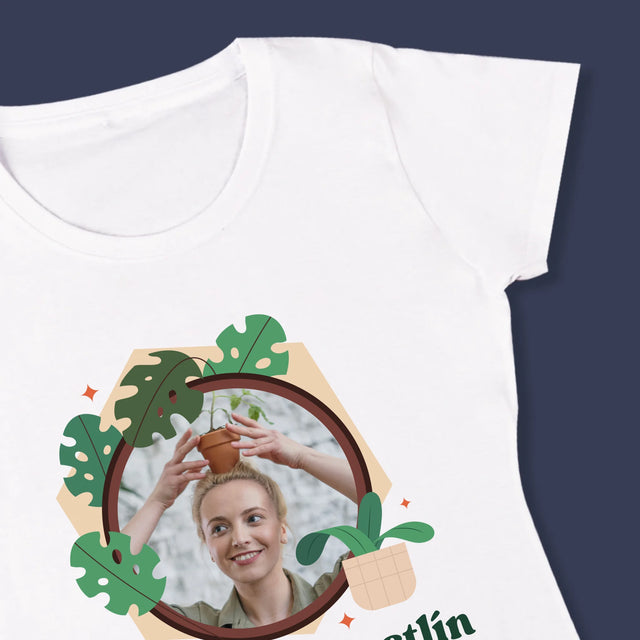 Fotografia A Podpis: Milovníčka Rastlín - Dámske Tričko