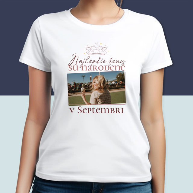 Fotografia A Podpis: Najlepšie Ženy - Dámske Tričko