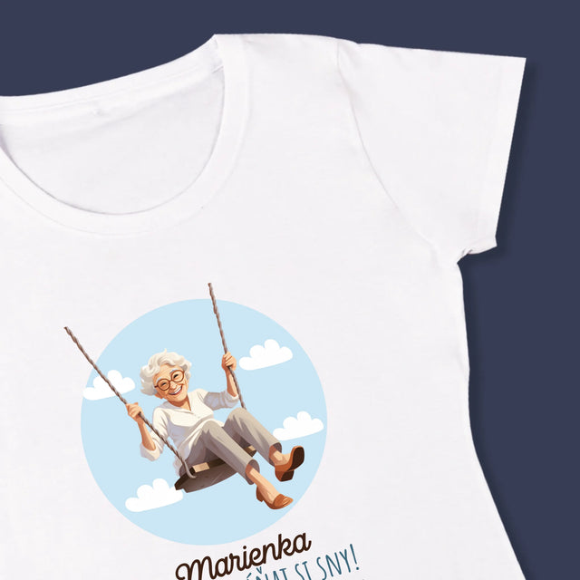 Meno A Podpis: Nech Sa Splnia Tvoje Túžby - Dámske Tričko