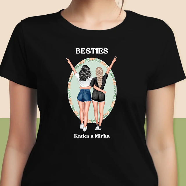 Tvorenie Postavy: Best Friends - Dámske Tričko