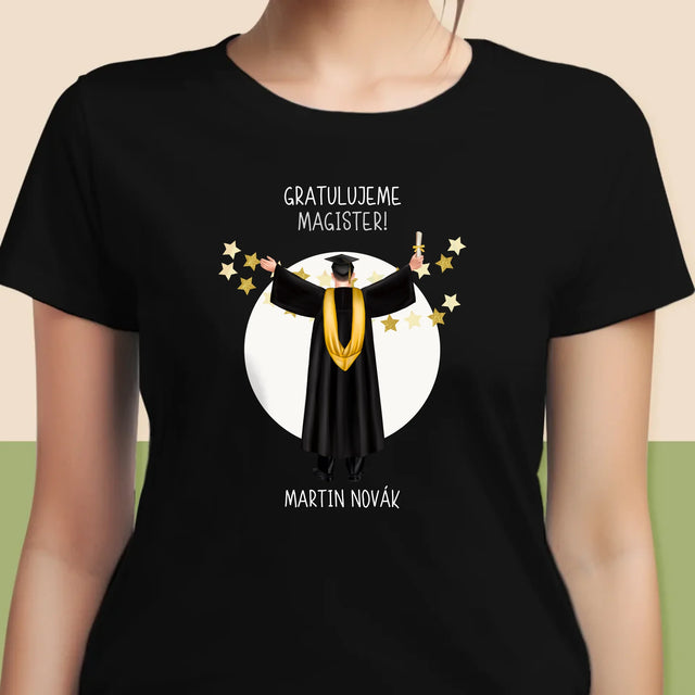 Tvorenie Postavy: Konečne Magister! - Dámske Tričko