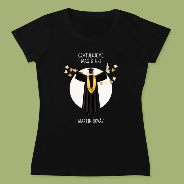 Tvorenie Postavy: Konečne Magister! - Dámske Tričko
