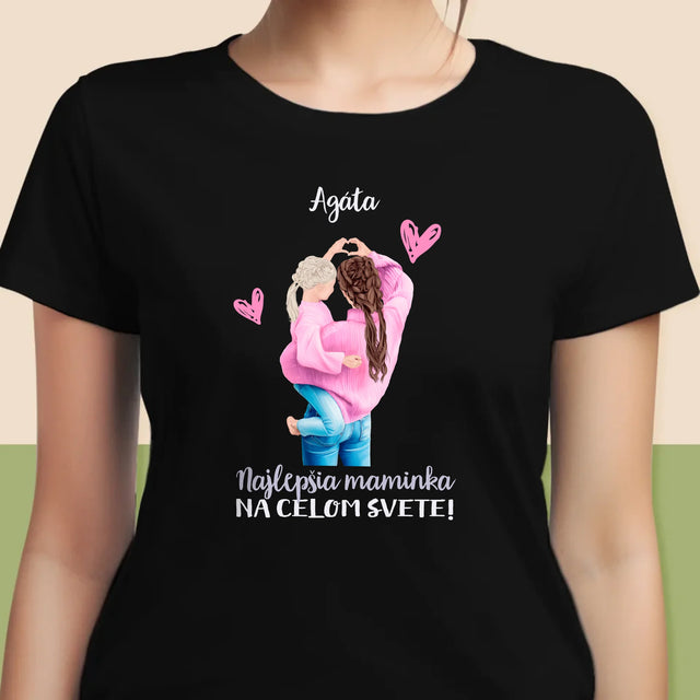 Tvorenie Postavy: Najlepšia Maminka Na Svete - Dámske Tričko