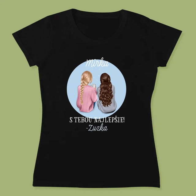 Tvorenie Postavy: Priateľky - Dámske Tričko