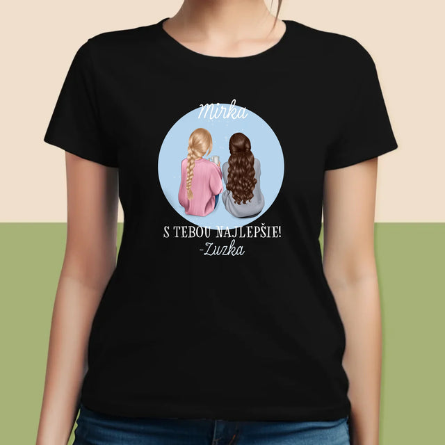 Tvorenie Postavy: Priateľky - Dámske Tričko