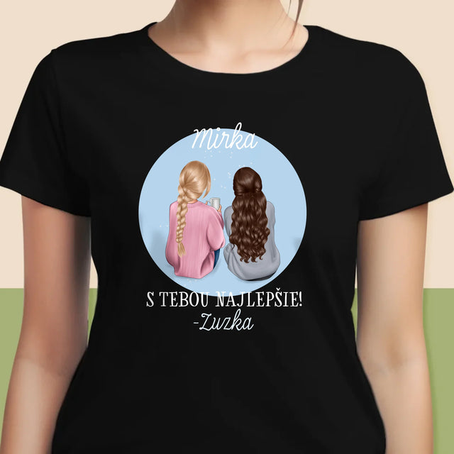 Tvorenie Postavy: Priateľky - Dámske Tričko