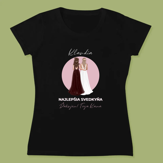 Tvorenie Postavy: Svedkyňa - Dámske Tričko