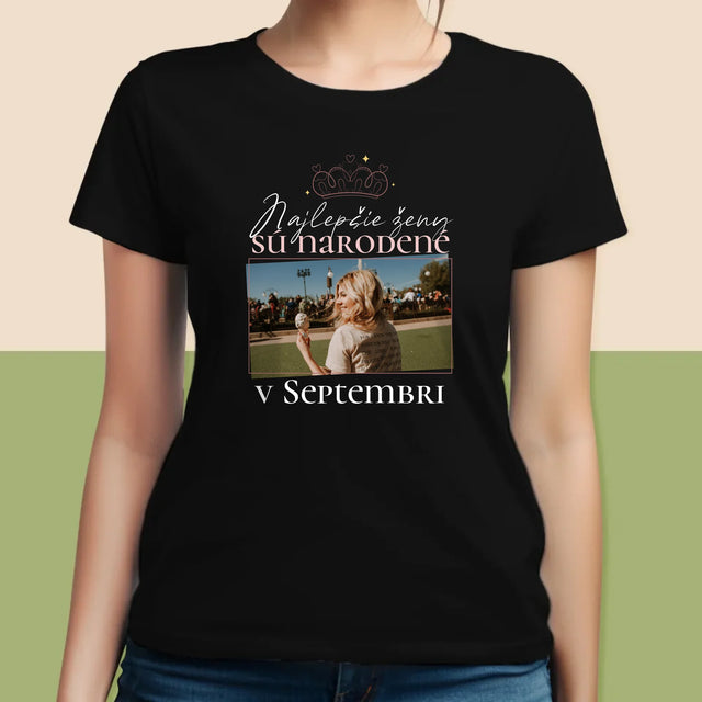 Fotografia A Podpis: Najlepšie Ženy - Dámske Tričko