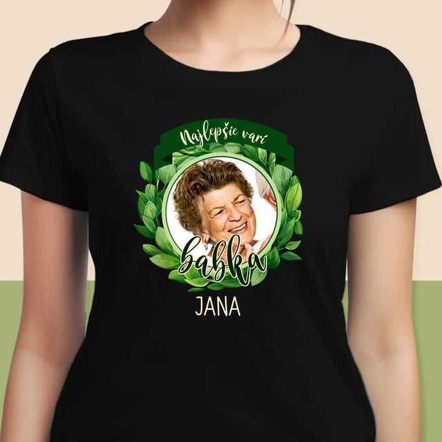 Fotografia A Podpis: Najlepšie Varí - Dámske Tričko