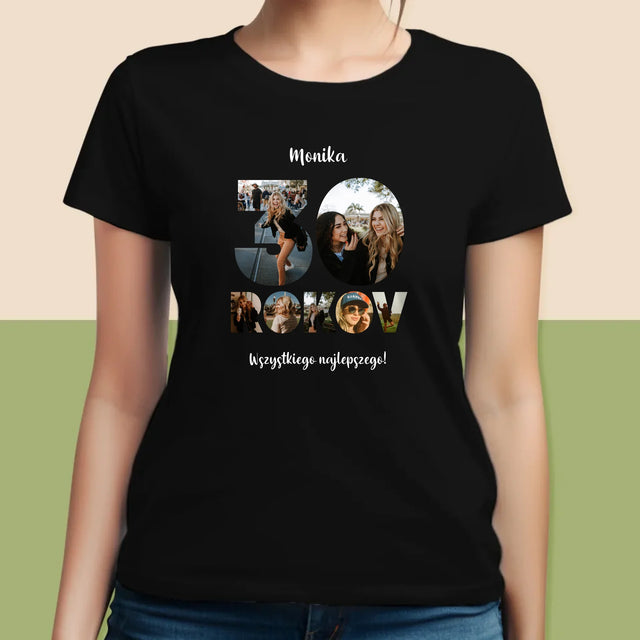 Slovo Z Fotografií: 30 Rokov Z Tvojich Fotografií - Dámske Tričko