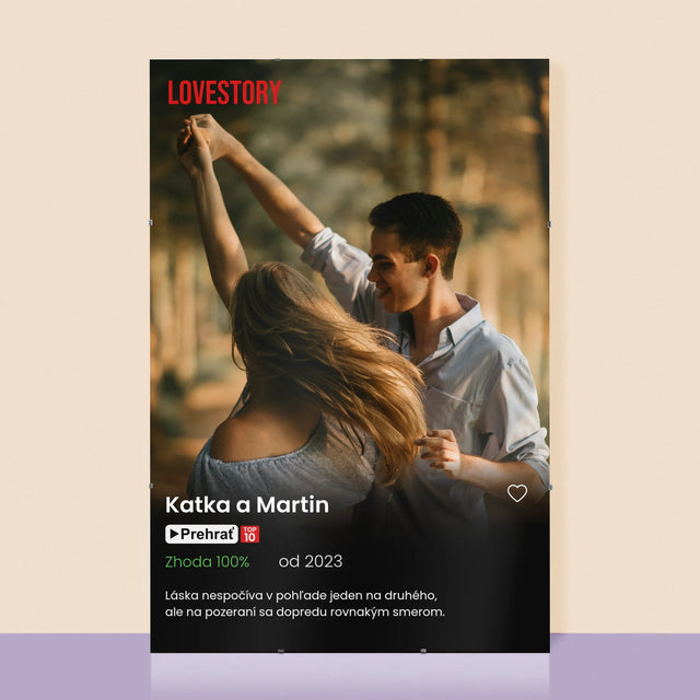 Fotografia A Podpis: Plagát Netflix - Plagát