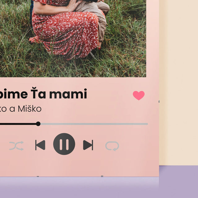 Fotografia A Podpis: Ľúbime Ťa Mami - Plagát